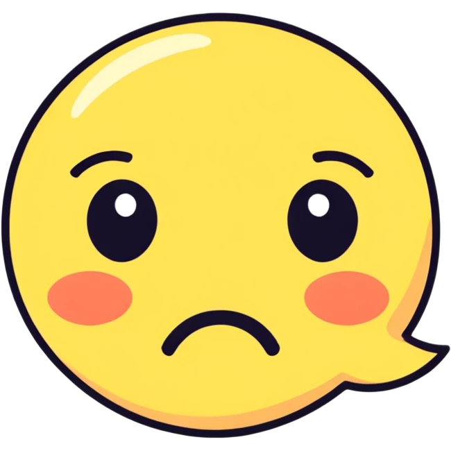 Emoji sad emoji