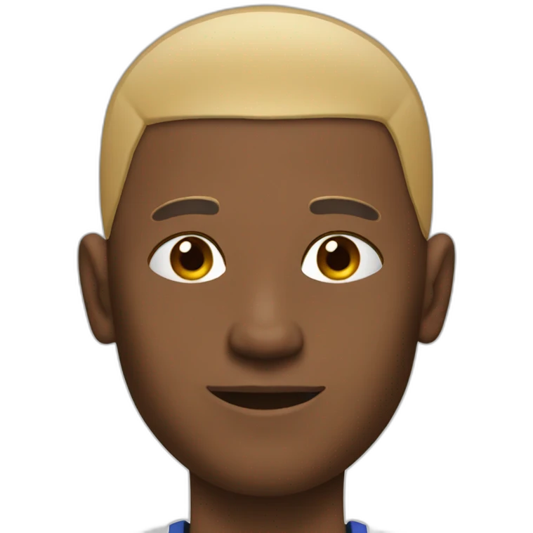 Tennisman no hair emoji