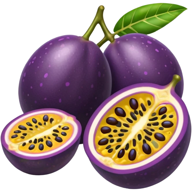 passionfruit fruit emoji