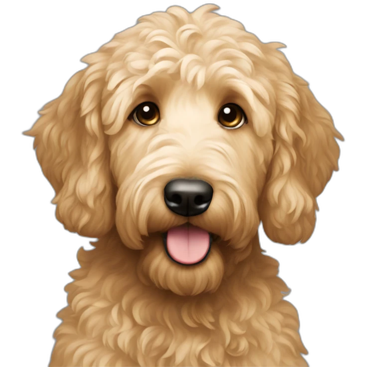 Goldendoodle emoji