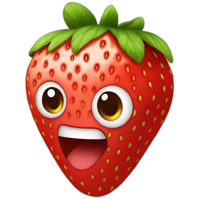 Strawberry emoji