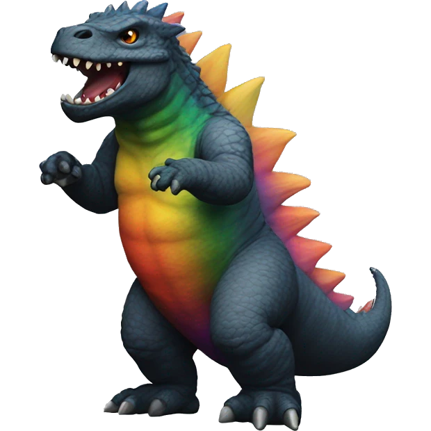 Gay Godzilla  emoji