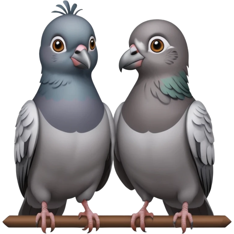 Pigeon’s parents emoji
