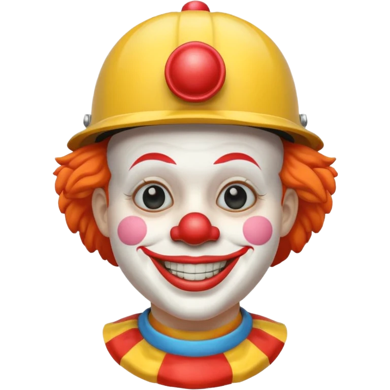 clown with helmet emoji