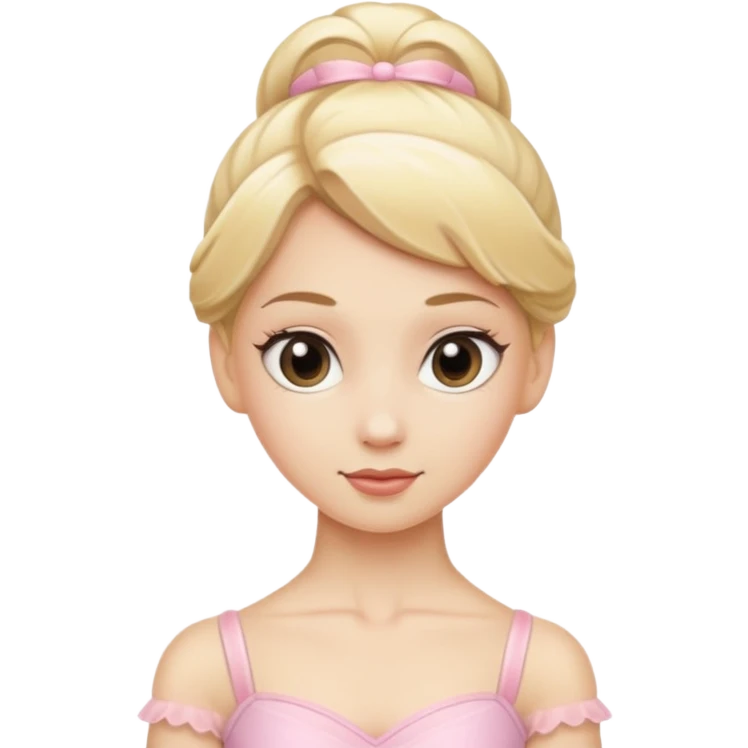  blonde ballerina emoji