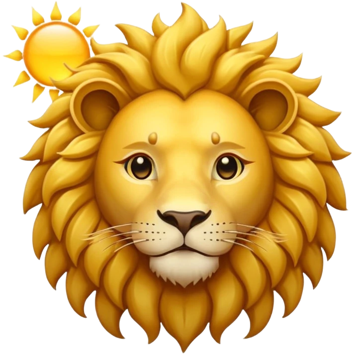 شیر و خورشید  emoji