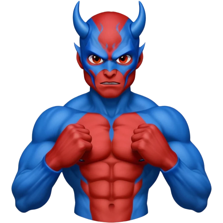 blue devil emoji