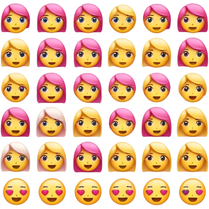 Girly Emojis emoji