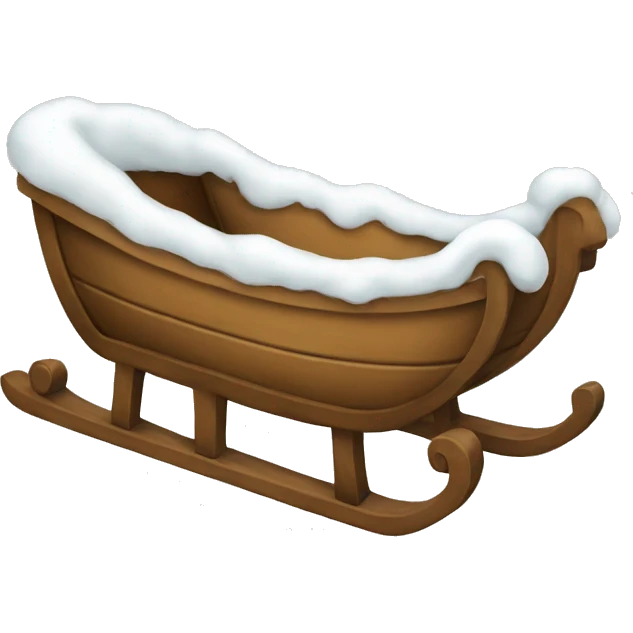 Sled of Christmas emoji