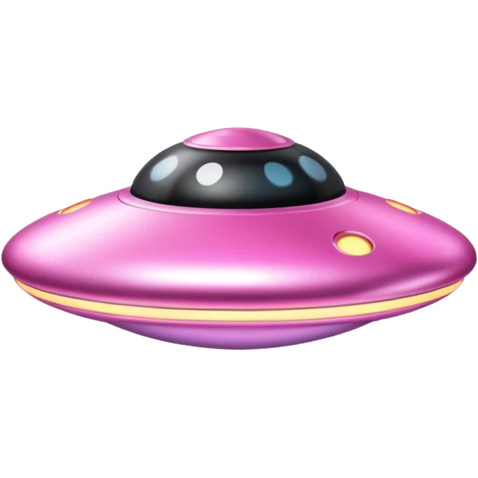 pink UFO emoji