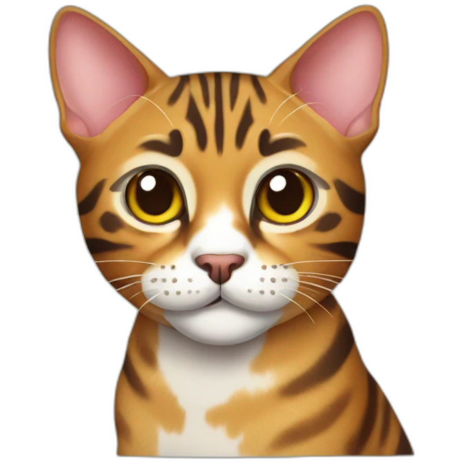 Bengal cat emoji
