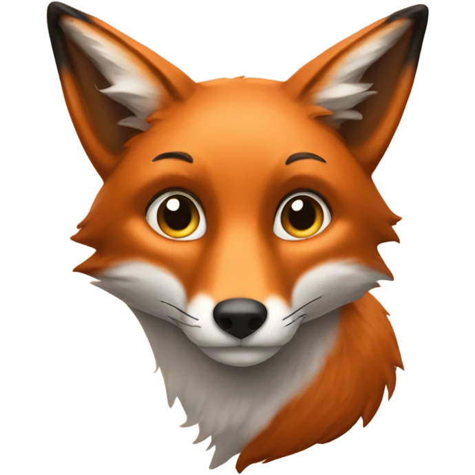 fox peeks emoji