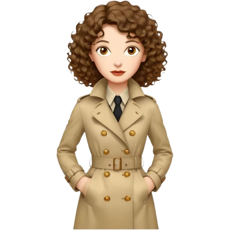 Dalgalı-kıvırcık arası saçlı, hafif perçemli; kehribar gözlü, küçük kalkık burunlu ve dolgun dudaklı. Oval yüzlü, çıkık elmacık kemikli. Omuzları geniş, beli ince, kalçası dolgun. Old money tarzında, trençkot ve kumaş pantolon seven, dikkat çekici bir kadın. emoji