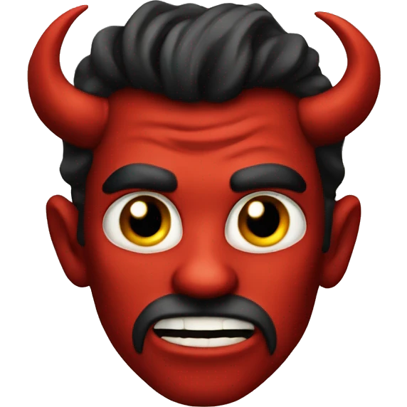 The devil  emoji