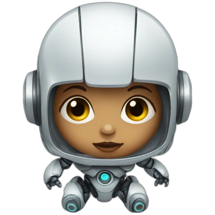Robot baby emoji