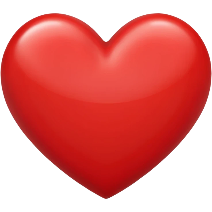 red heart emoji