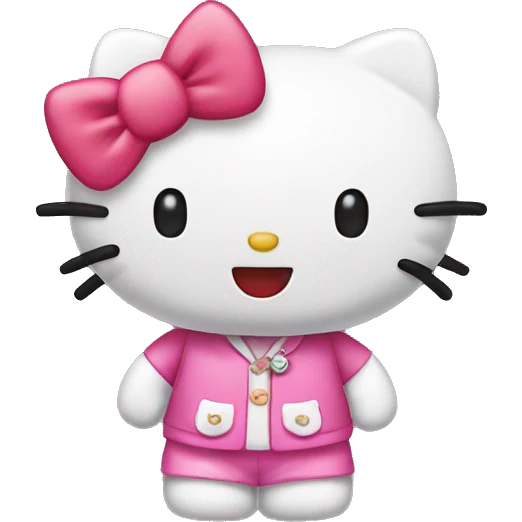 hello kitty high emoji