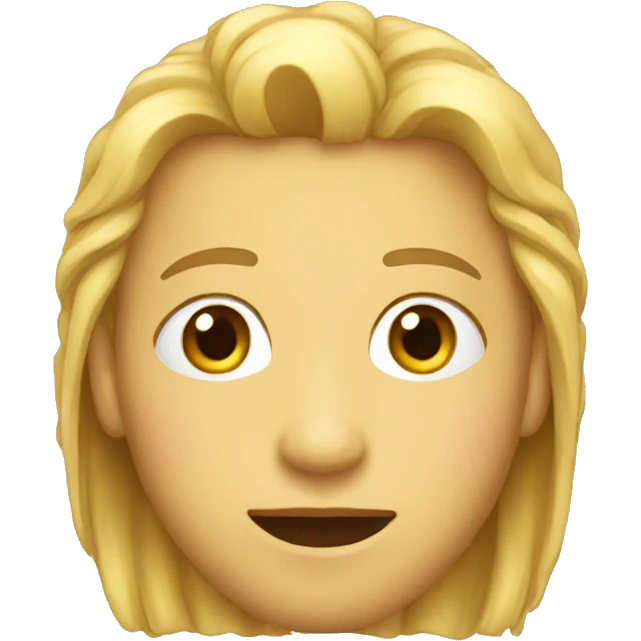Fake face emoji
