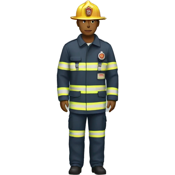 a fireman uniform clothe item emoji