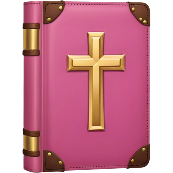 pink bible emoji