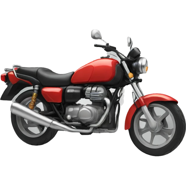 Un voiture moto emoji