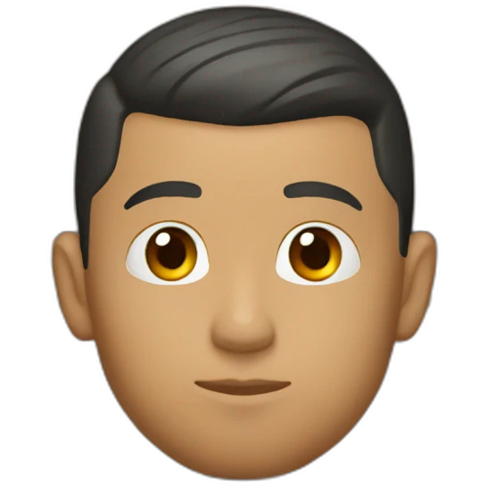 Ronaldo hiding emoji