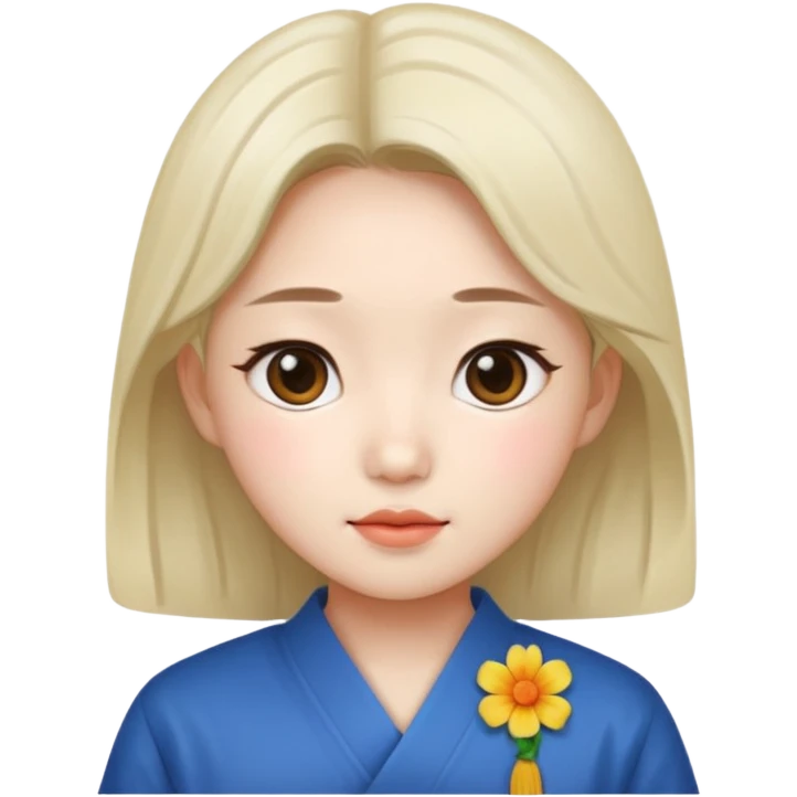 Korean Girl emoji