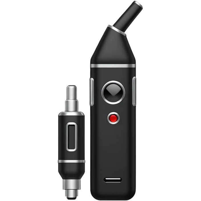 black vape emoji