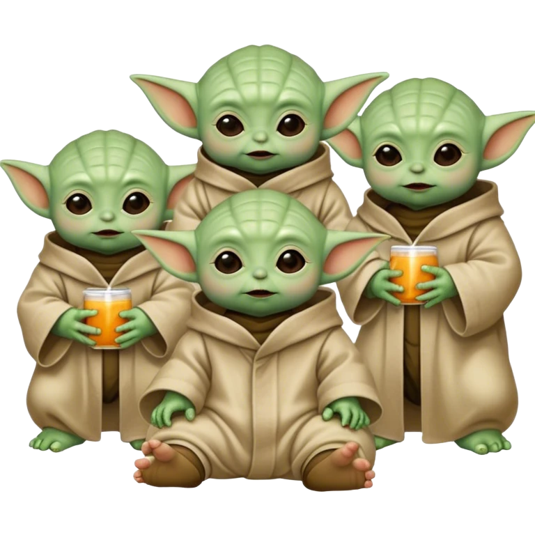 baby yoda party  emoji
