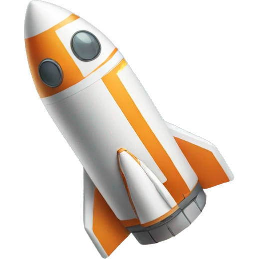 space rocket emoji