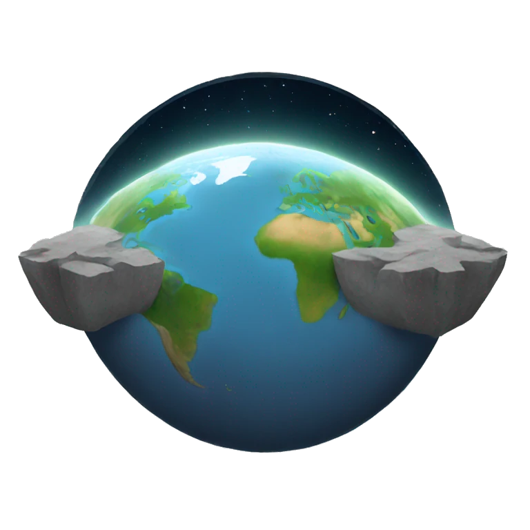 flat earth emoji