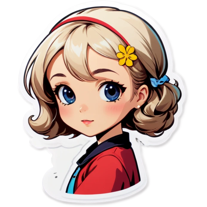 Beautiful girl  emoji