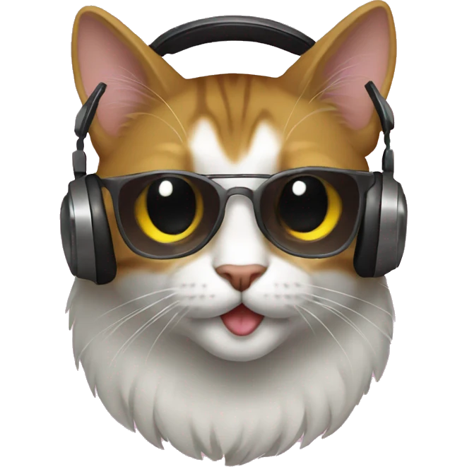 gato dj emoji