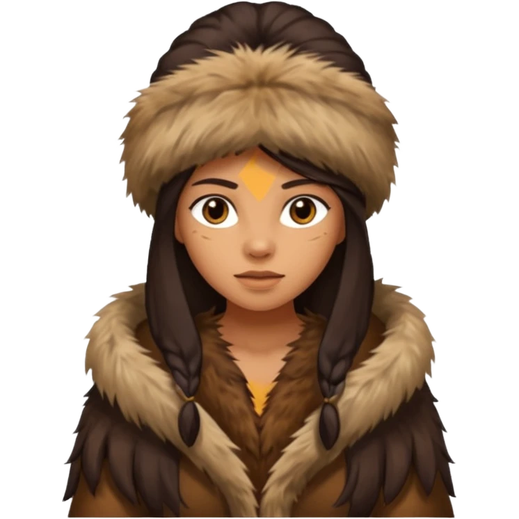 stone age woman emoji