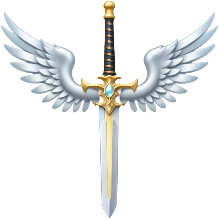 angel sword emoji