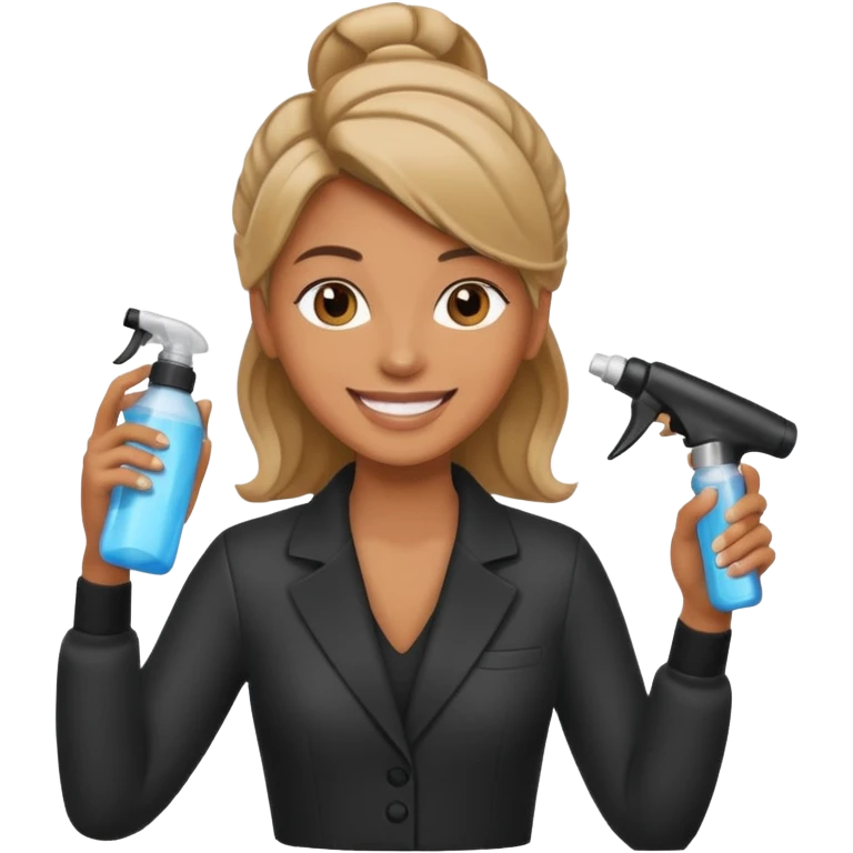 Stylist with spray bottle




 emoji