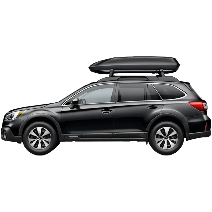 Black Subaru Outback emoji