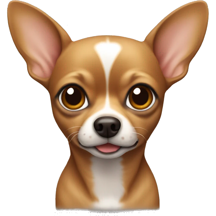 Chihuahua brown color emoji