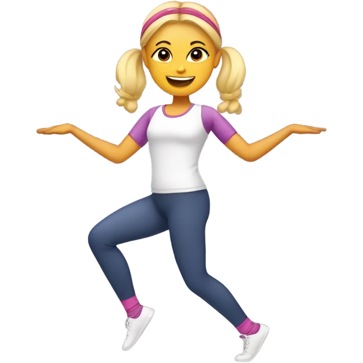 Aesthetic girly Pilates emoji emoji