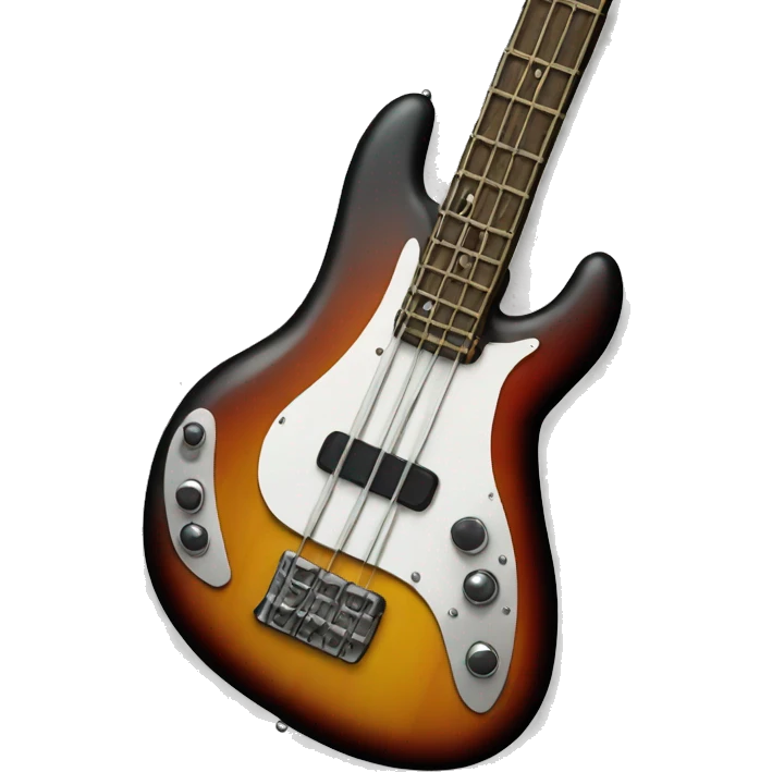 Bass guitar emoji