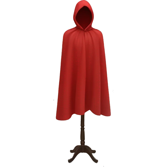 faceless mannequin flapping red cape emoji