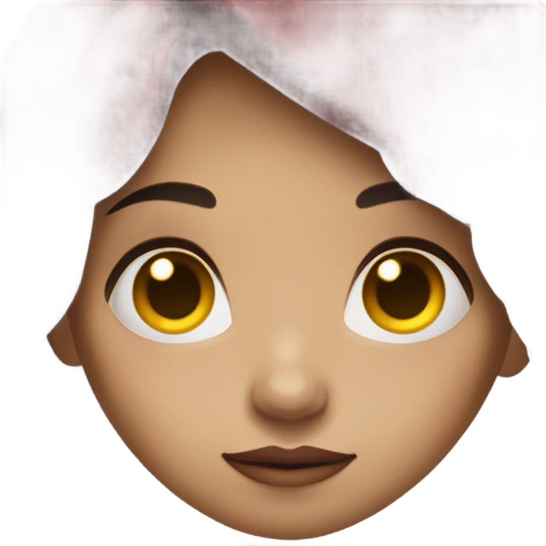 witch girl with dark red hair emoji