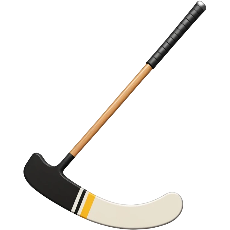 Hockey goalie stick emoji