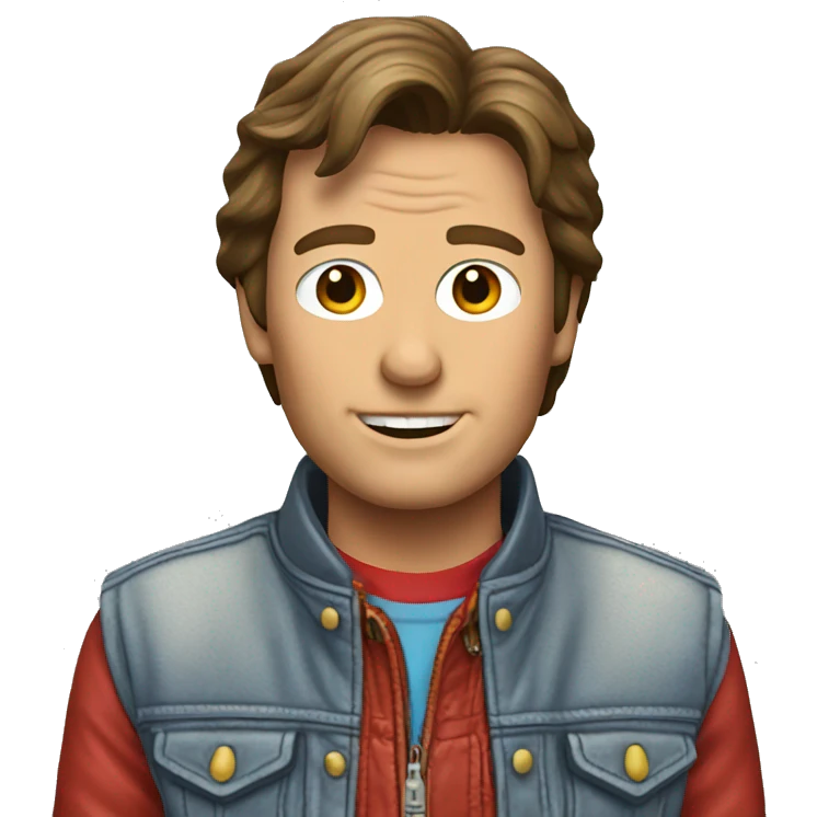 marty mcfly emoji
