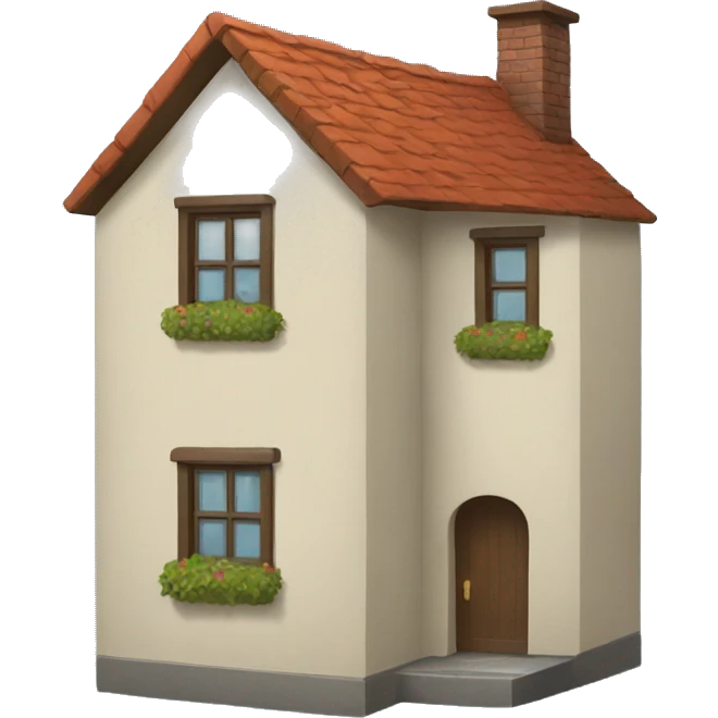 Happy house emoji