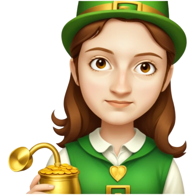 Celebratory Leprechaun emoji