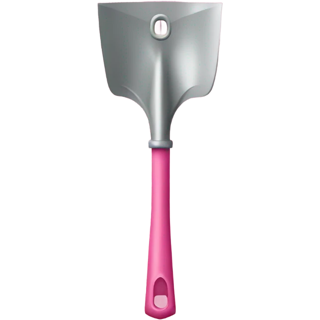 Small Pink garden shovel emoji