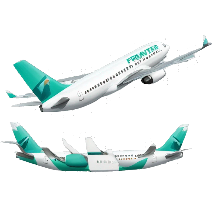 Plane frontier airlines emoji