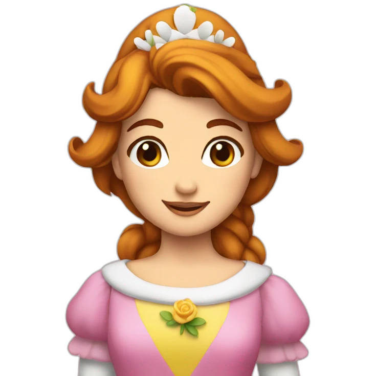 Princess daisy emoji