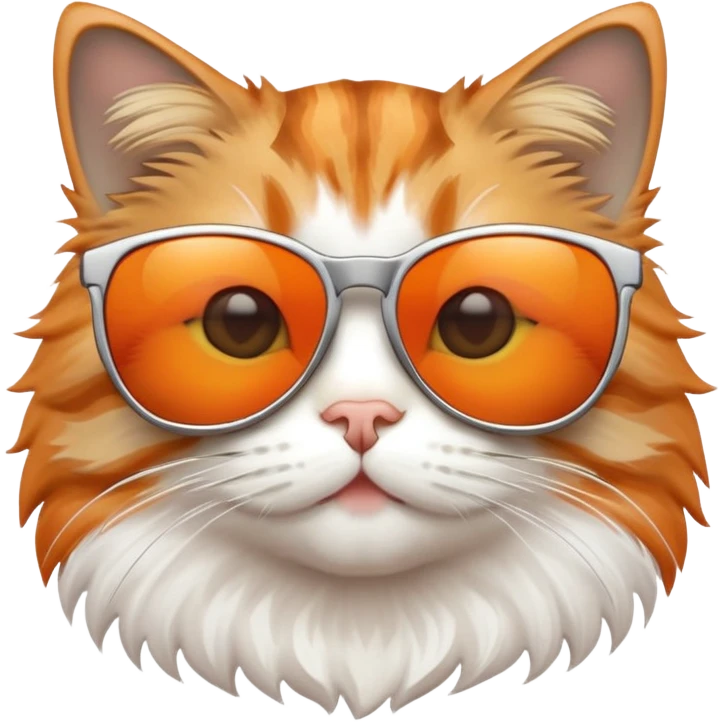  Cat wearing sunglasses  emoji